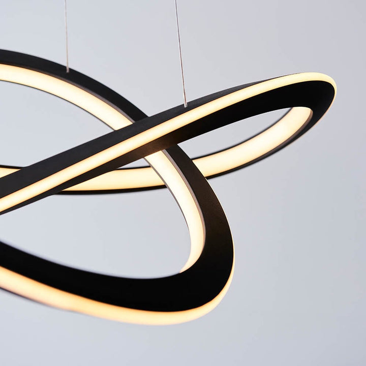 Remial Black LED Pendant Ceiling Light Lighting 