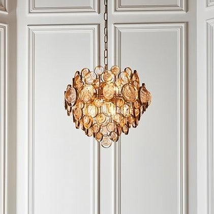 Saskia Large Antique Gold Chandelier Lighting 