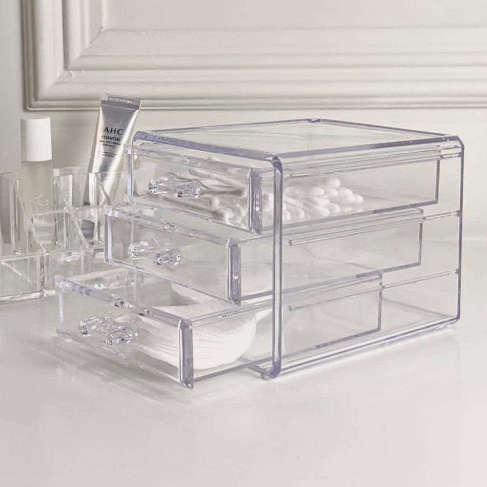 16-pieces Clear Drawer Organisers Set – Bliss n Wit