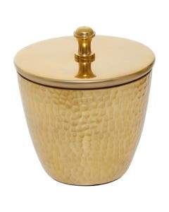 Sierra Hammered Gold Finish Jar Bathroom 