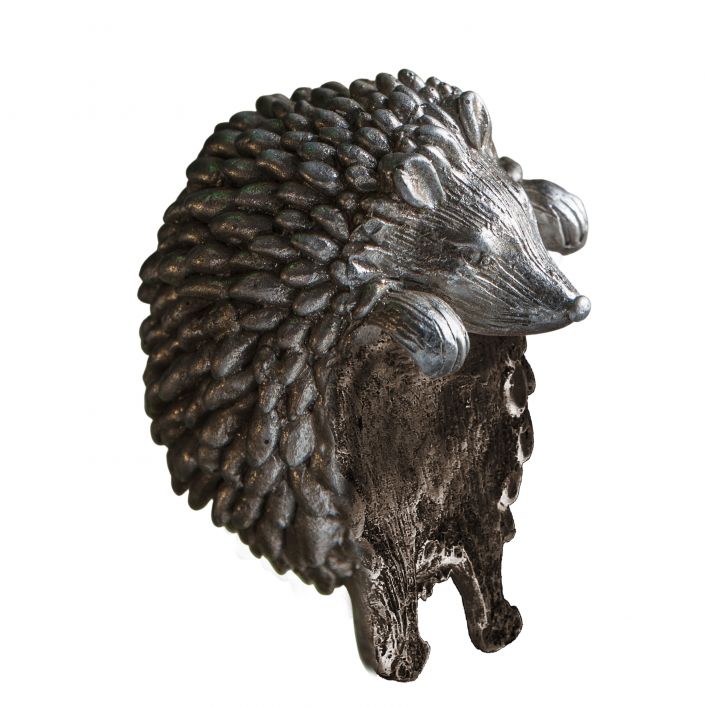Silver Hedgehog Pot Hanger - Set of 2 Garden 