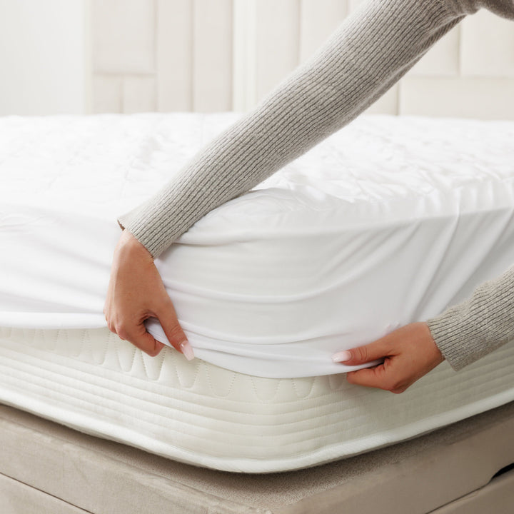 Snug White Luxury 500TC Fitted Sheets Bedding 