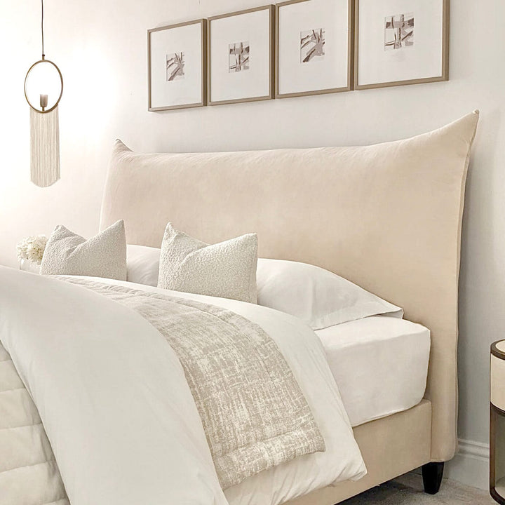 Squish Cream Premium Pillow Bed Bed 