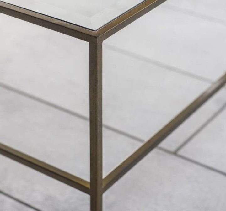 Stambaugh Bronze Rectangular Coffee Table Coffee Table 
