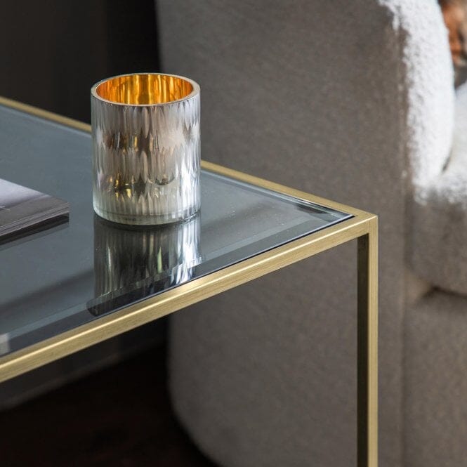 Stambaugh Champagne Side Table End and Side Table 