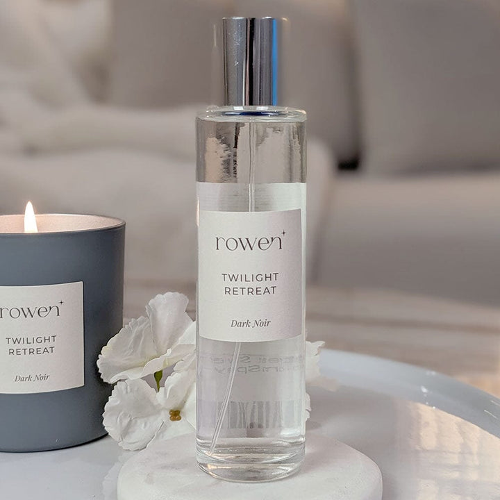 Twilight Retreat Silver Scented Room Spray - Dark Noir Fragrance 