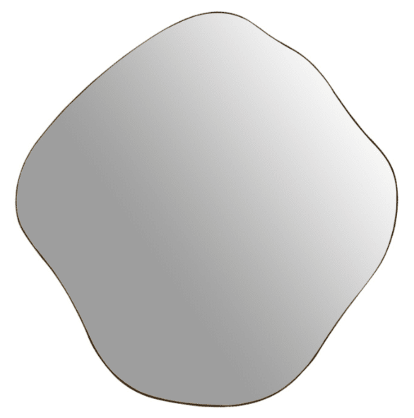 Valore Large Champagne Abstract Wall Mirror Mirror 