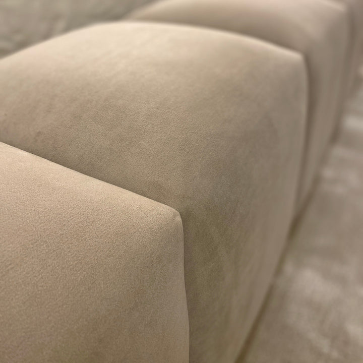 Venus Mink & Gold Premium Upholstered Bench Furniture 