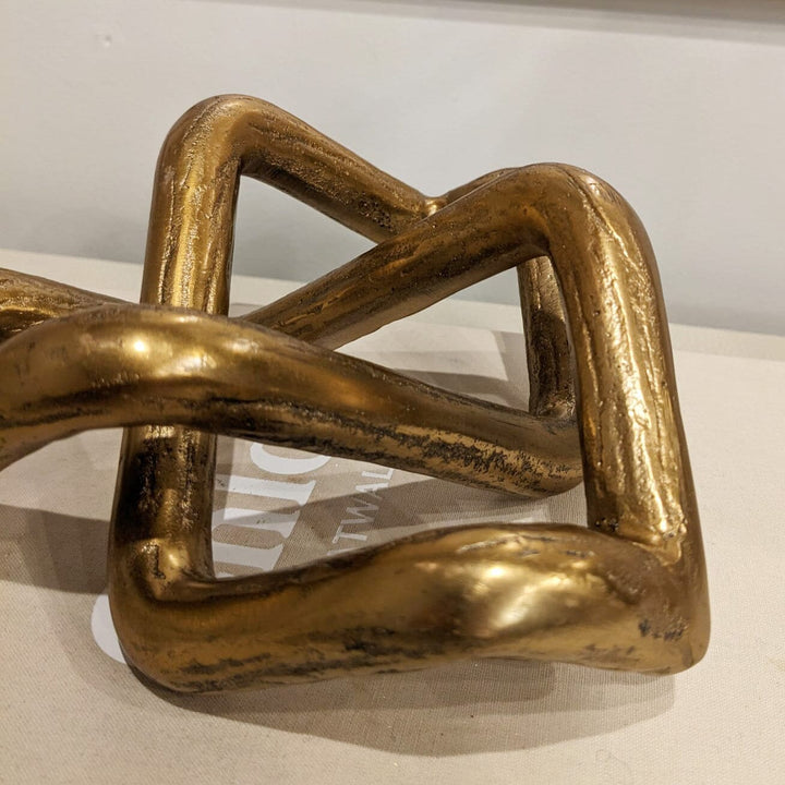 Vinsi Gold Abstract Decorative Ornament Accessories 