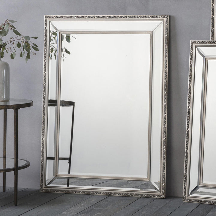 Wycombe Pewter Leaner Mirror Mirror 