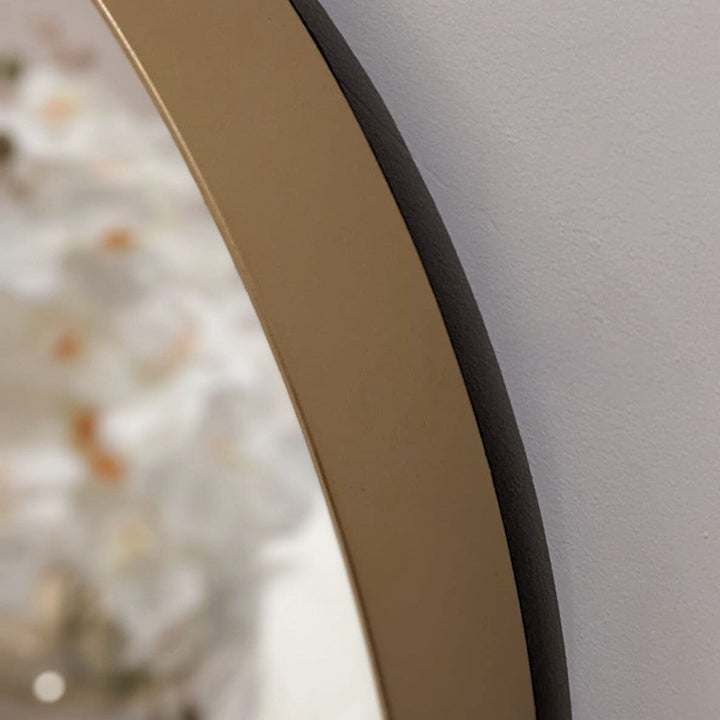 Xavier Gold Oval Wall Mirror Accessories 