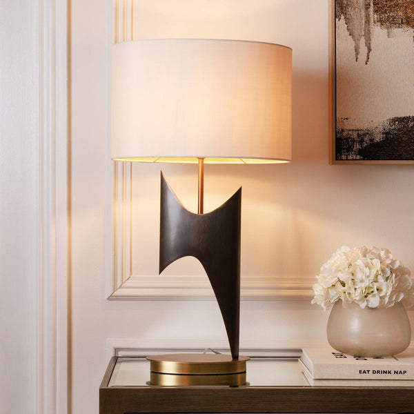 Zaphire Bronze Tall Table Lamp Lighting 
